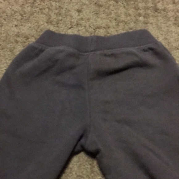 Jogging pants for Girls Sz 5 solid thick brown jogging style EUC - Picture 6 of 7